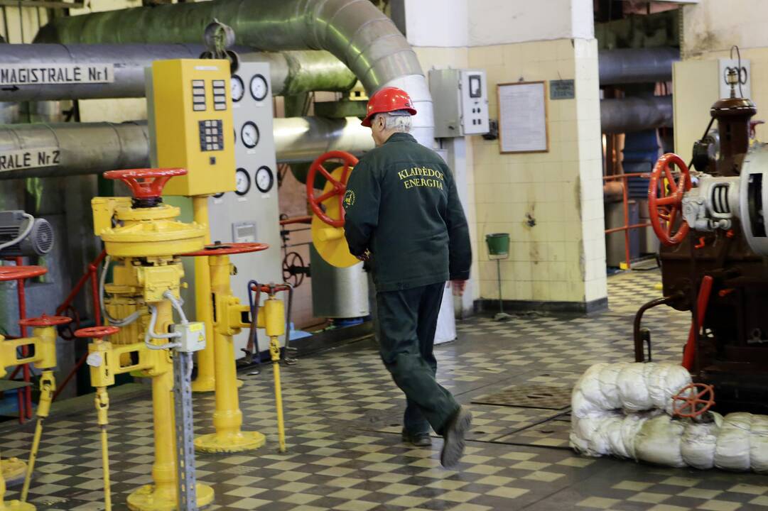 Klaipėdos menininkai apžiūrėjo Klaipėdos energijos patalpas