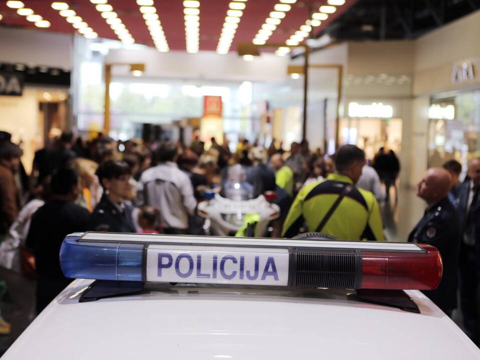 Policininkai nudžiugino mažuosius klaipėdiečius