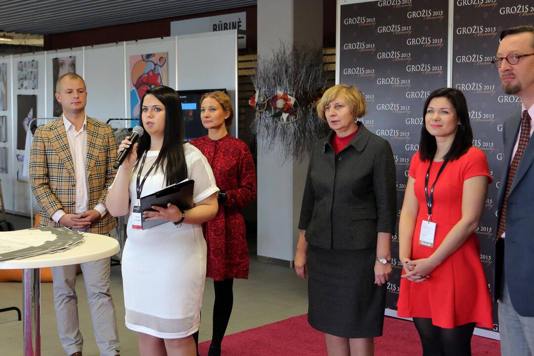 Parodos "Grožis 2015" atidarymas