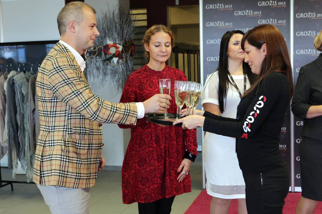 Parodos "Grožis 2015" atidarymas