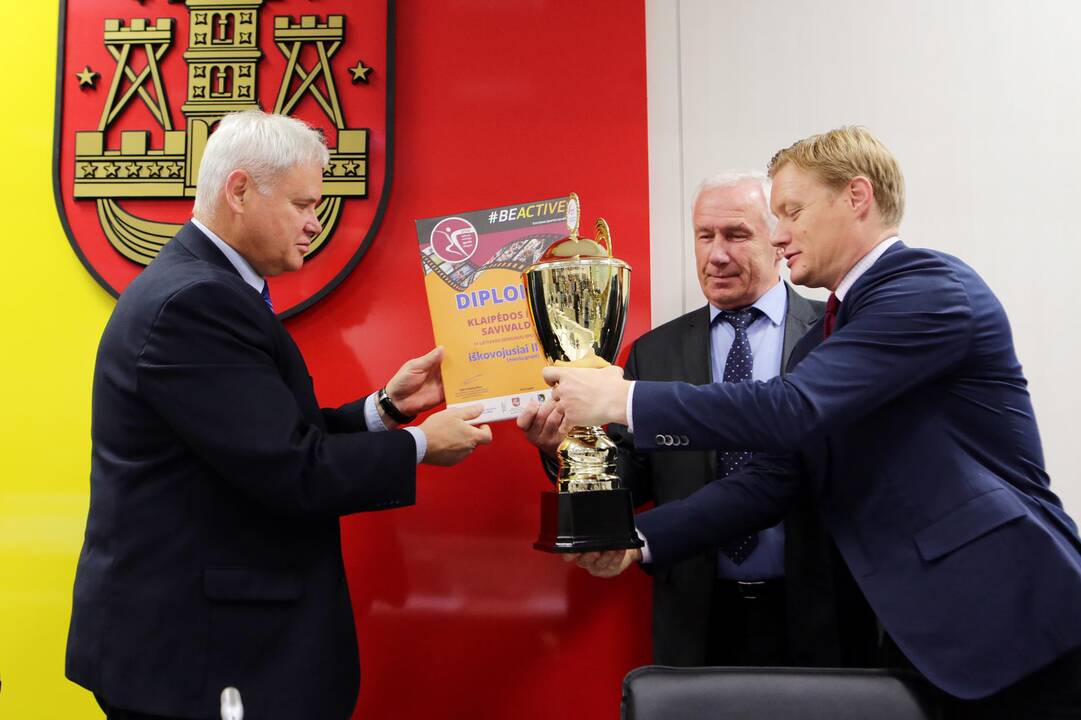 Lietuvos seniūnijų sporto žaidynių apdovanojimai