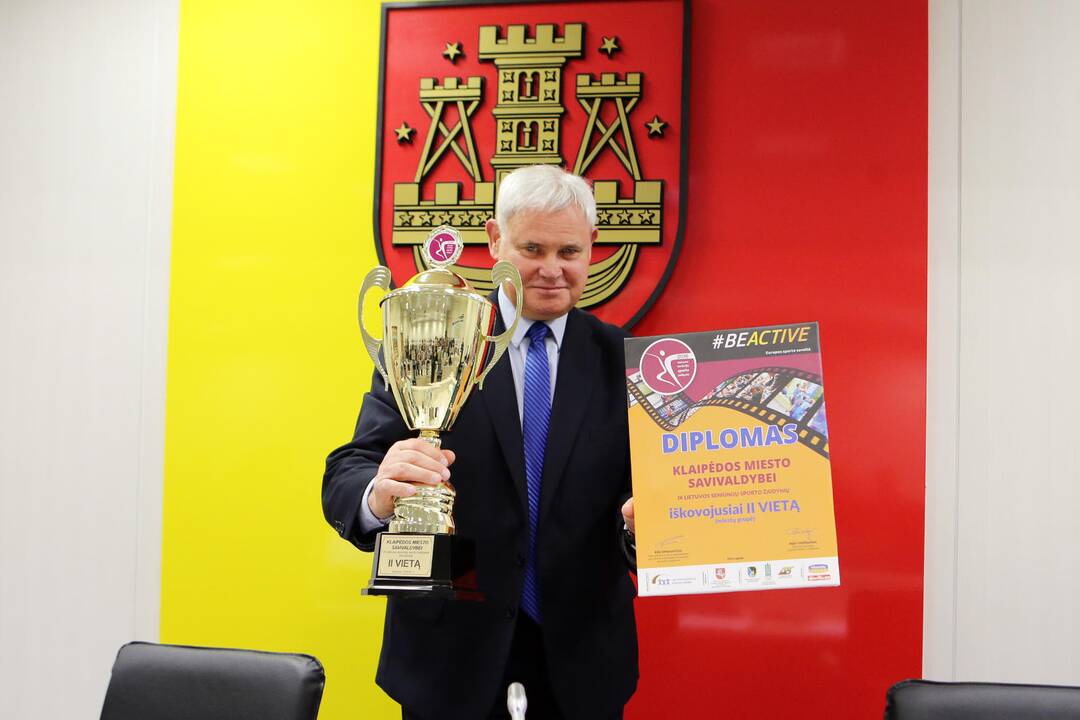 Lietuvos seniūnijų sporto žaidynių apdovanojimai