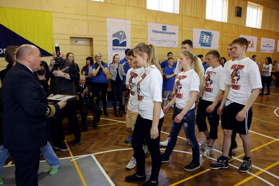 Konkurse „Jūrų keliais“ – nugalėtojų triumfas