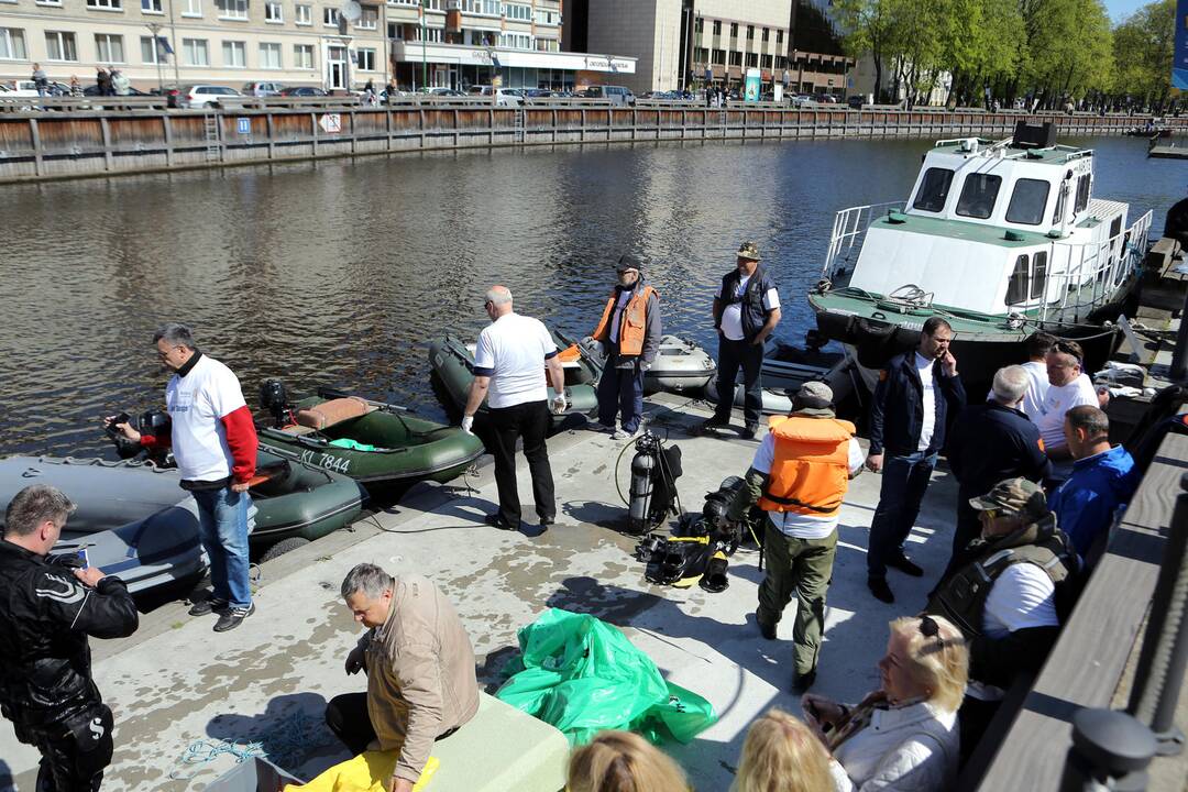 Danės upės valymo akcija