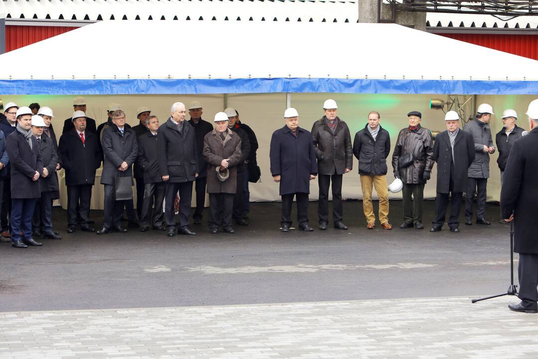 Klaipėdoje atidaryta nauja biokuro katilinė