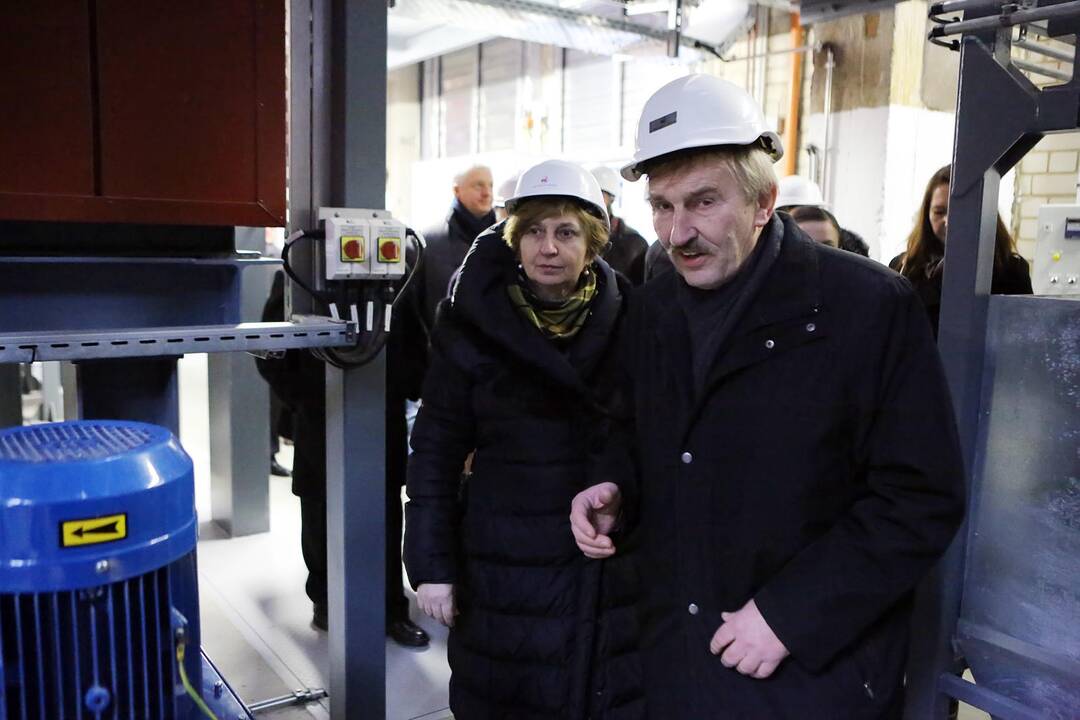 Klaipėdoje atidaryta nauja biokuro katilinė