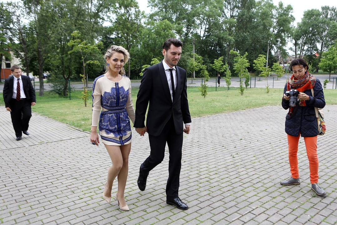 Amžiną meilę prisiekė žymūs klaipėdiečiai 