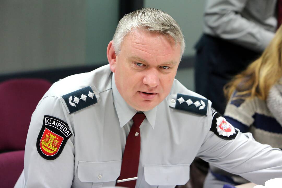 Pagerbti policijos pareigūnai
