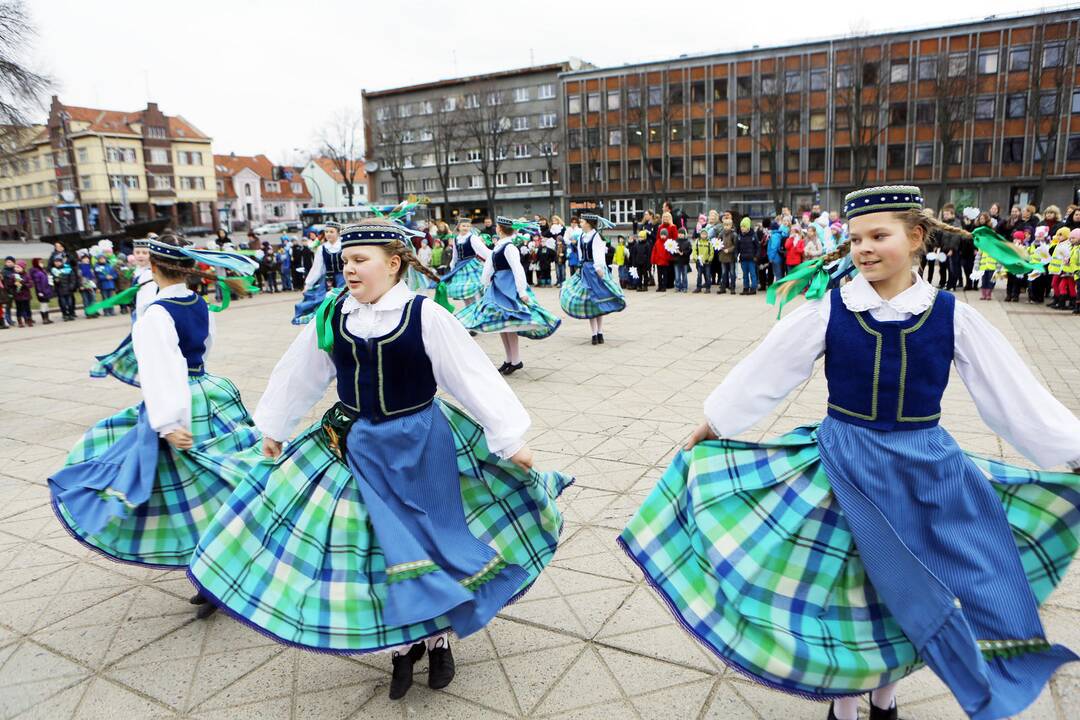 Koncertas – akcija „Padovanok ramunės žiedą!“