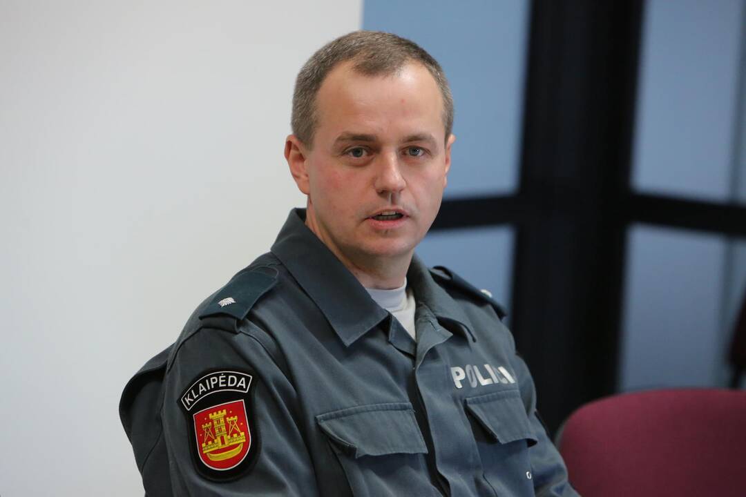 Pagerbti policijos pareigūnai