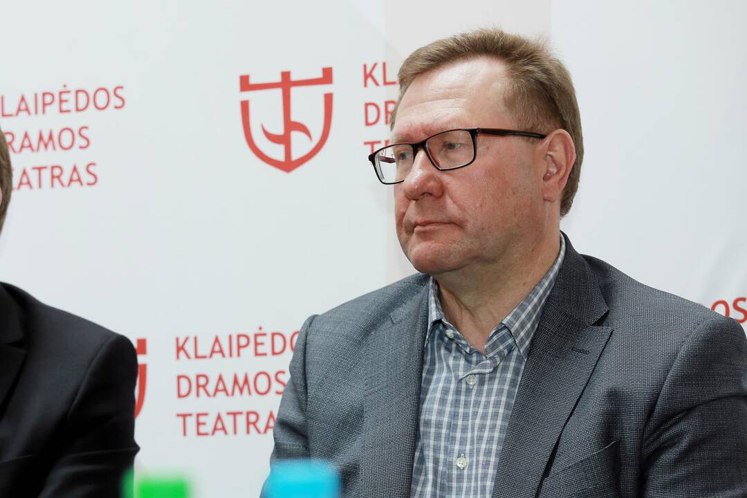 tarptautinio teatrų festivalio spaudos konferencija