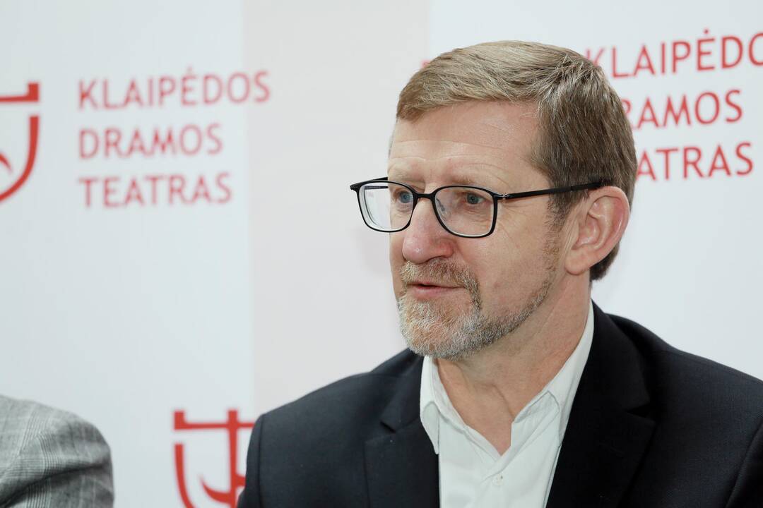 tarptautinio teatrų festivalio spaudos konferencija