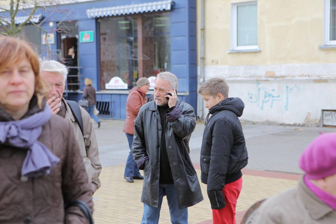 M. Mažvydo alėjoje svajones aus “Svajoklis”