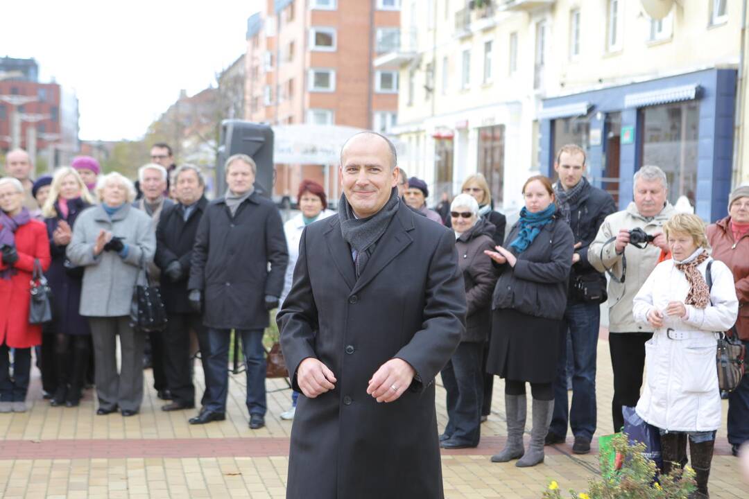 M. Mažvydo alėjoje svajones aus “Svajoklis”