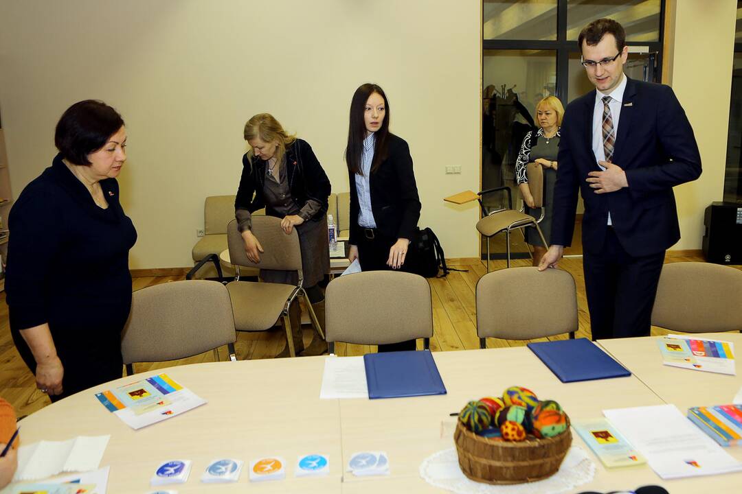 Vilties bėgimo spaudos konferencija