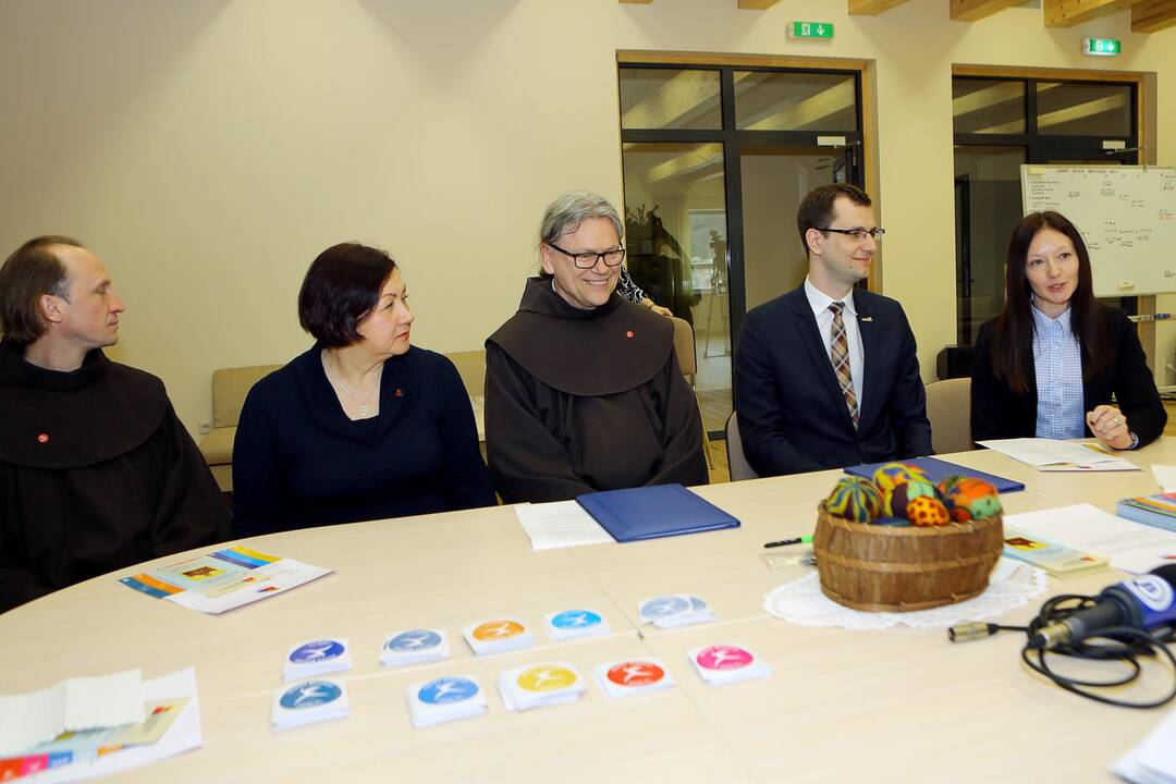 Vilties bėgimo spaudos konferencija