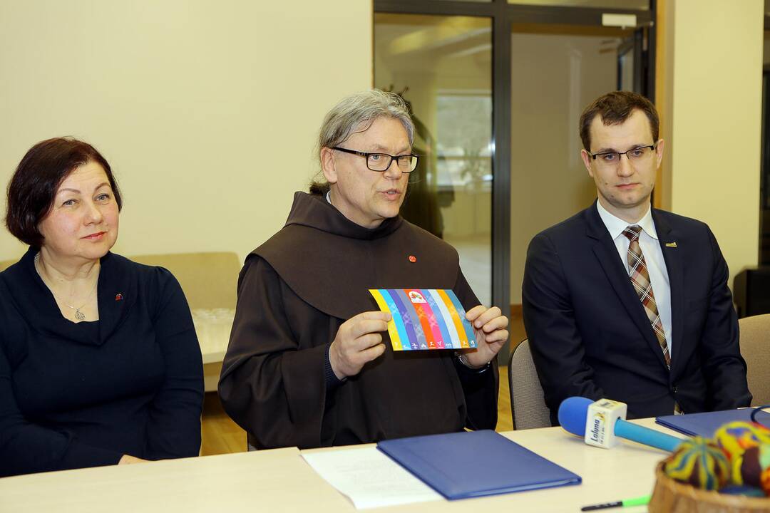 Vilties bėgimo spaudos konferencija