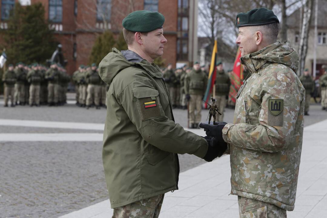 Uostamiestyje – vadų pasikeitimo ceremonija