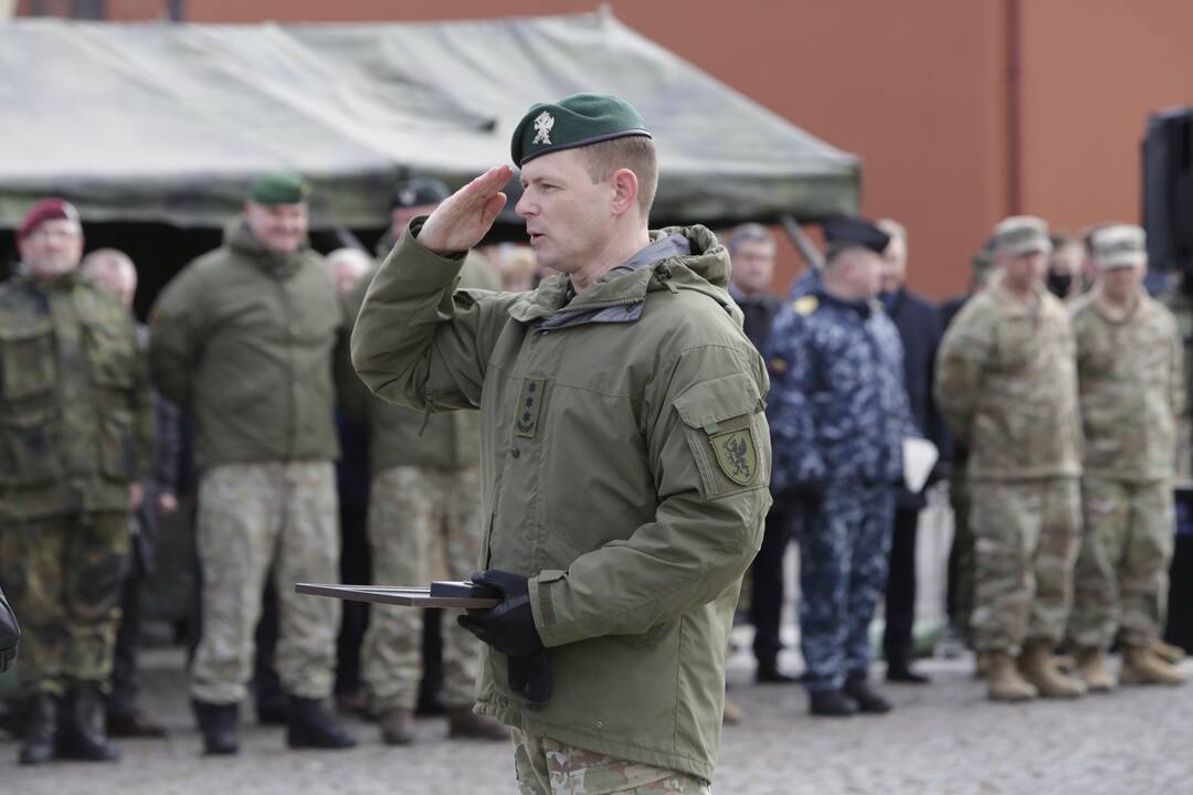 Uostamiestyje – vadų pasikeitimo ceremonija