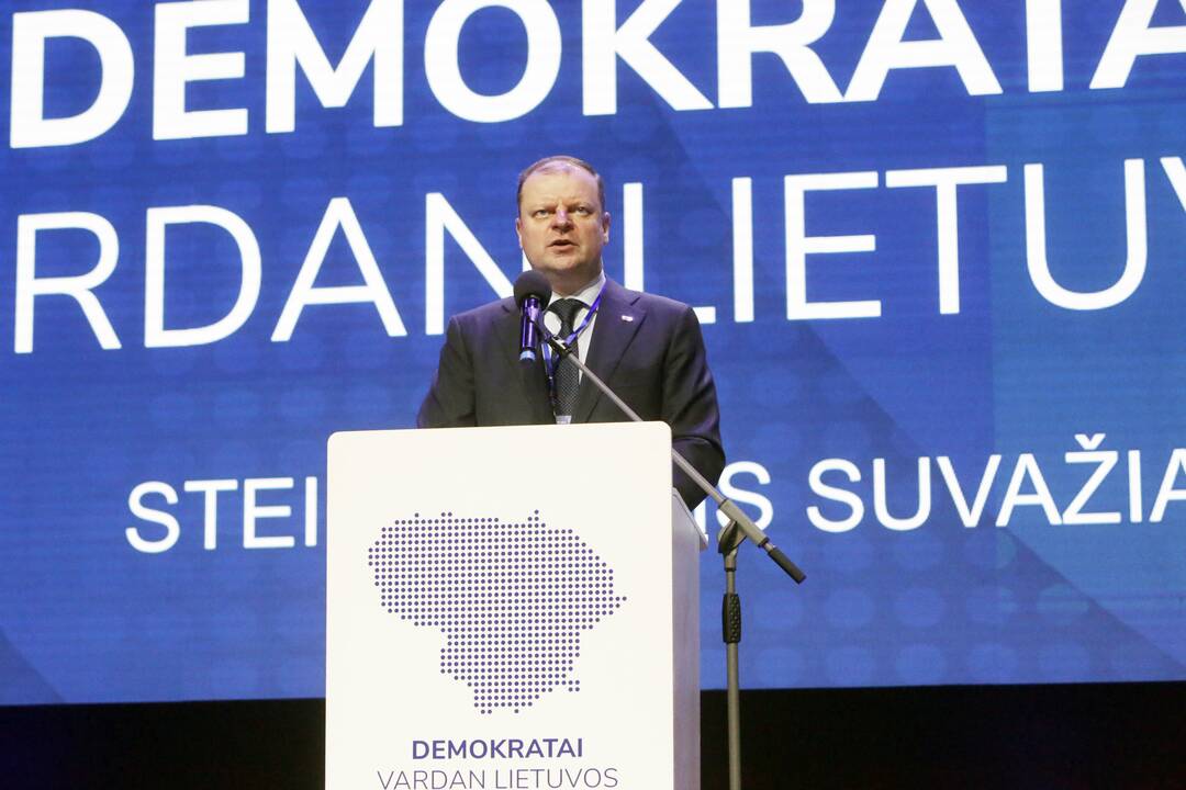 Demokratų sąjungai „Vardan Lietuvos“ vadovaus S. Skvernelis