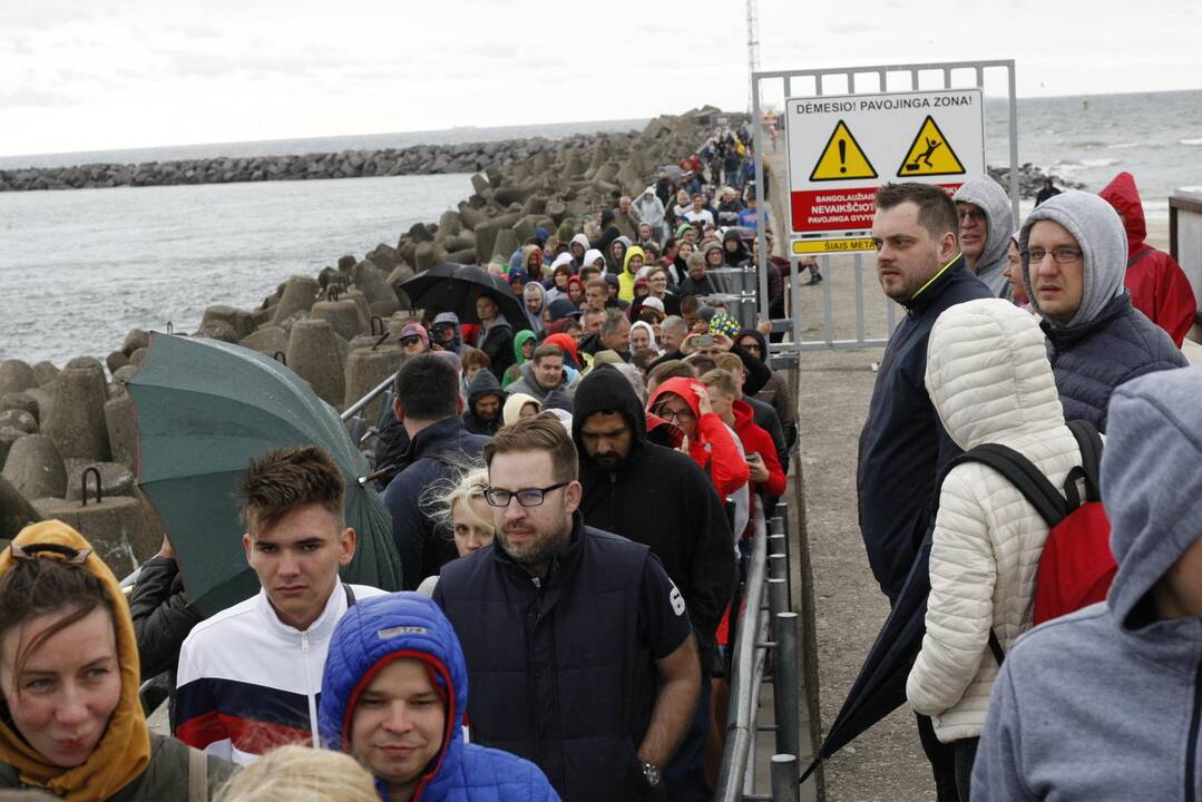 Laivas "MSC Francesca" Klaipėdos uoste