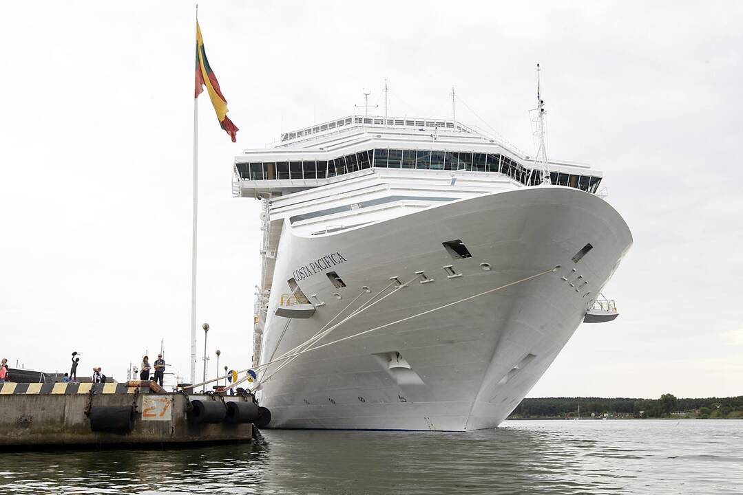 Uostamiestyje lankėsi kruizinis laineris „Costa Pacifika“