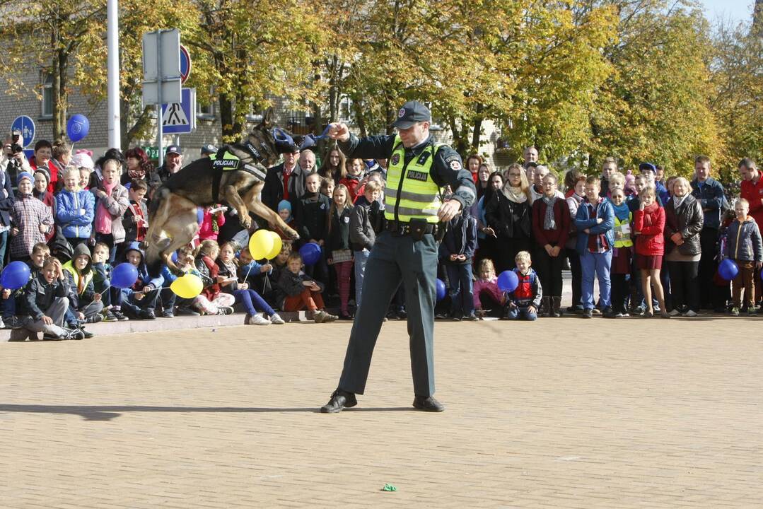 Policininkai minėjo profesinę šventę