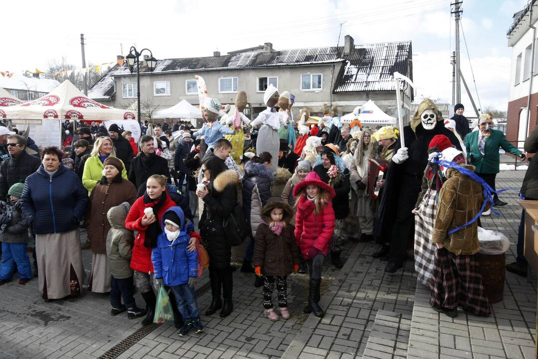 Užgavėnių šventė Priekulėje