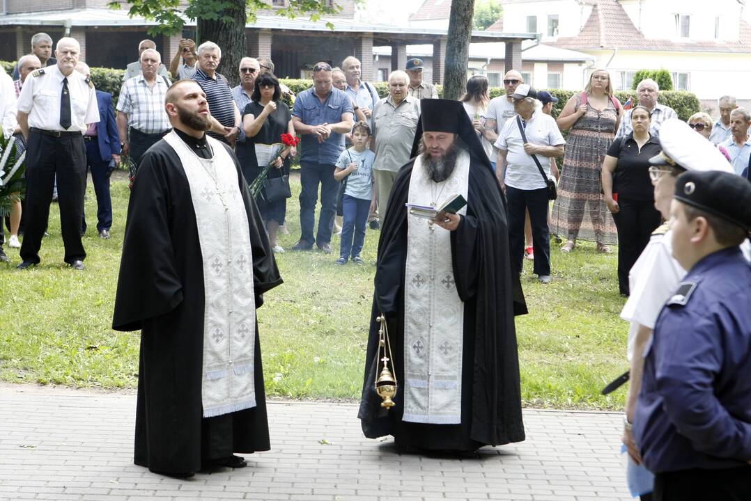 Uragano pražudytai „Linkuvos“ įgulai – pagarba