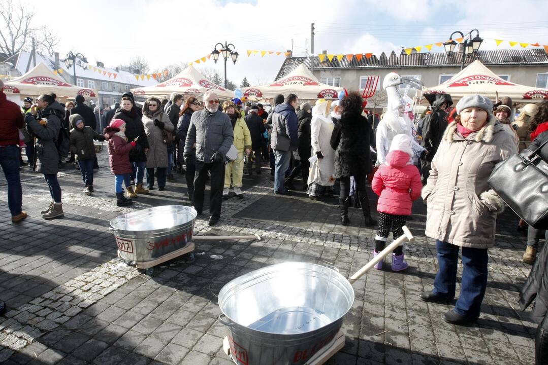 Užgavėnių šventė Priekulėje