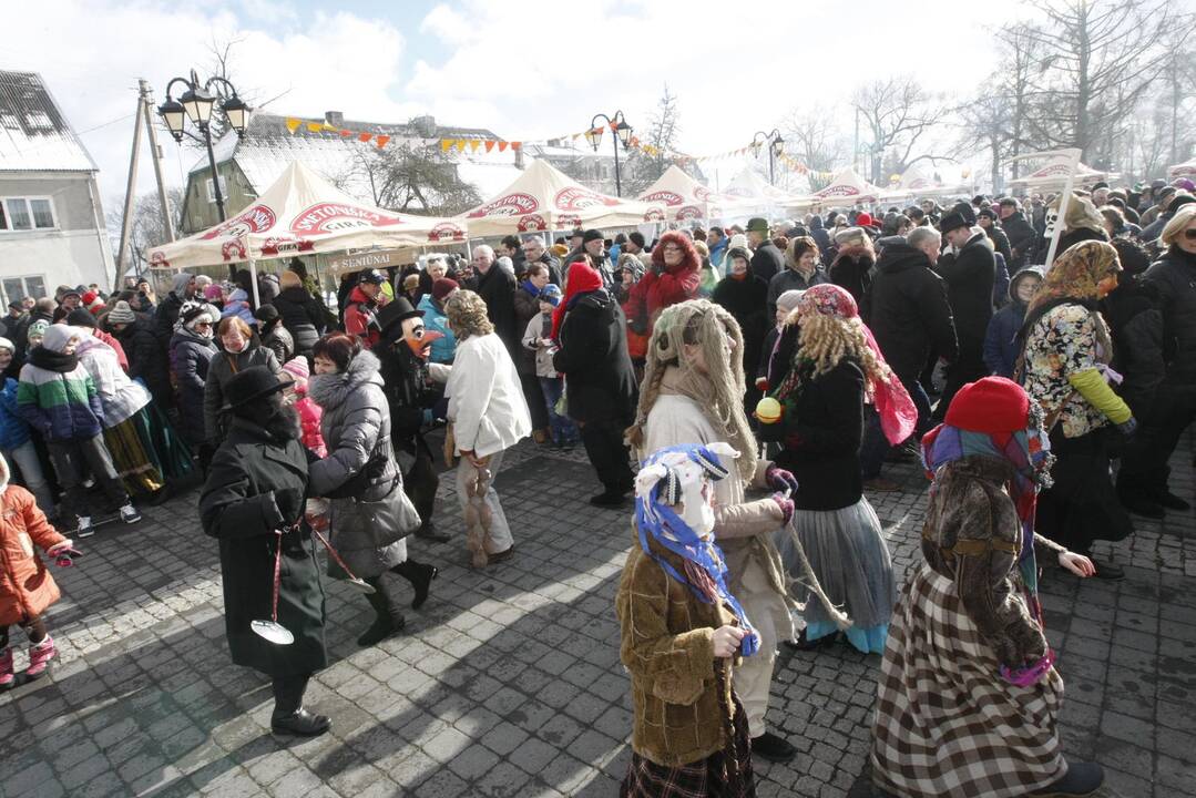 Užgavėnių šventė Priekulėje