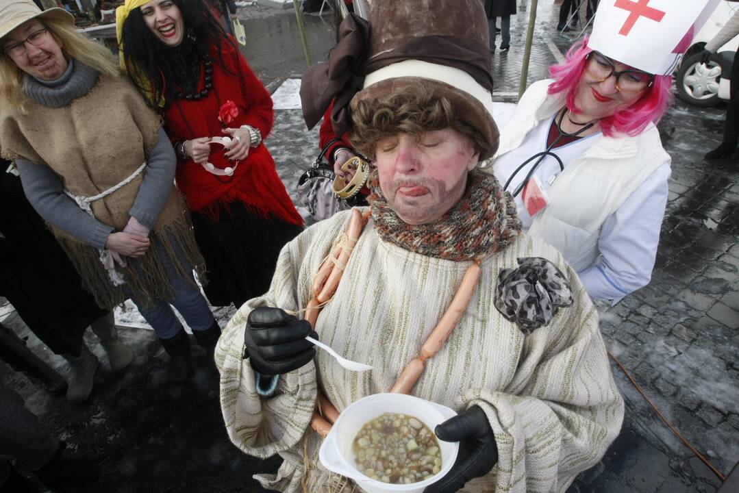 Užgavėnių šventė Priekulėje