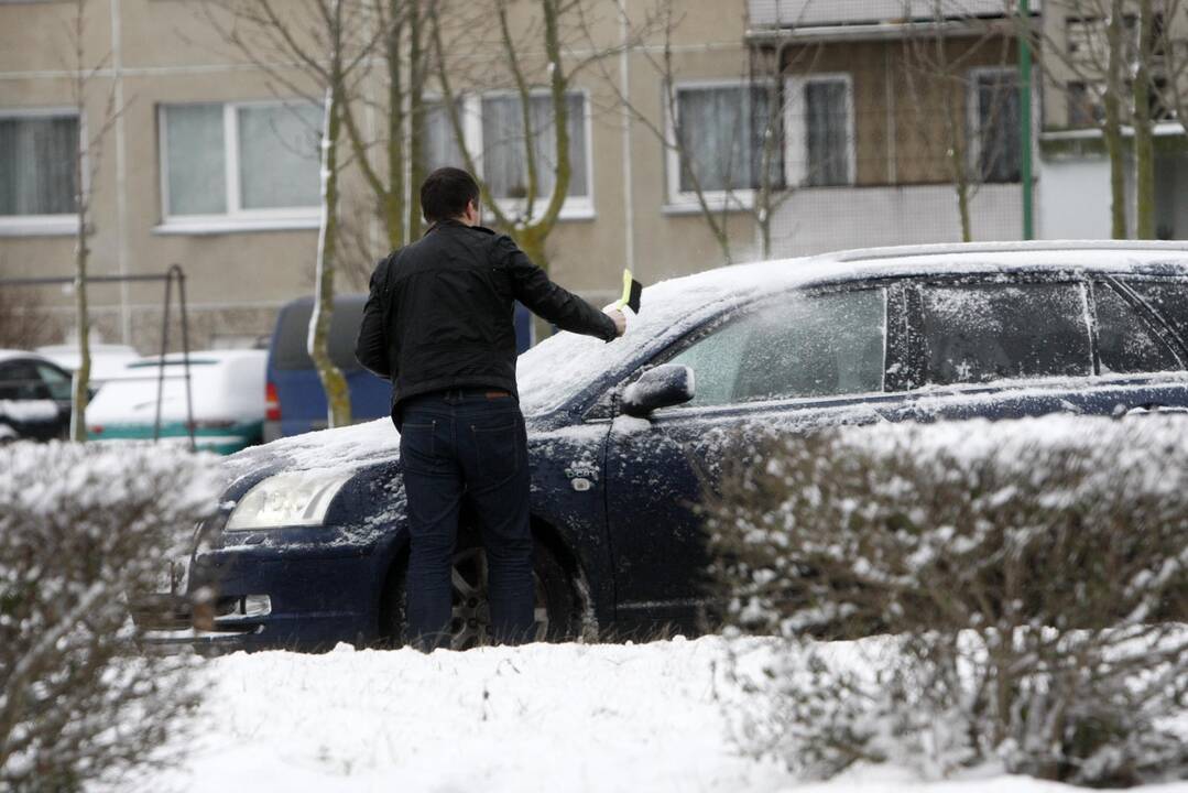 Kelininkai išlaikė antrąjį egzaminą sniegu