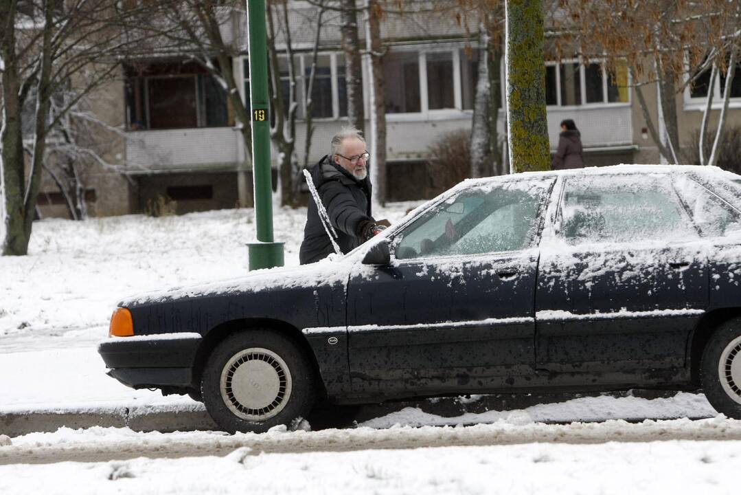 Kelininkai išlaikė antrąjį egzaminą sniegu