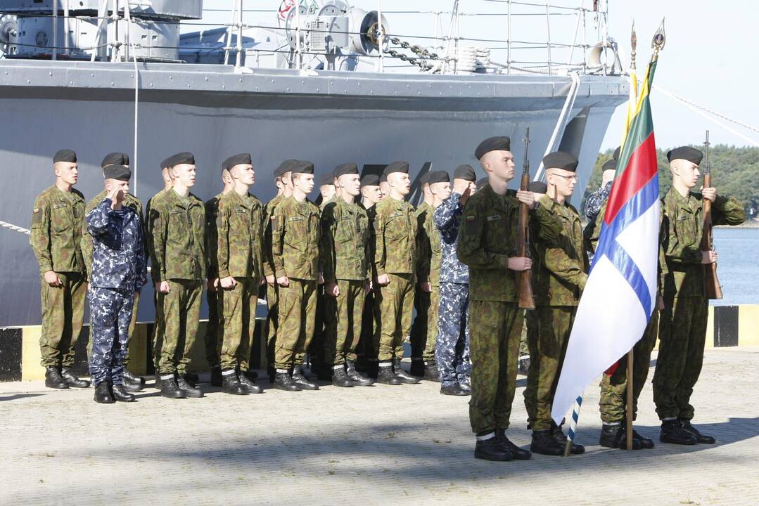 Šauktinių karių išlydėjimo į atsargą ceremonija