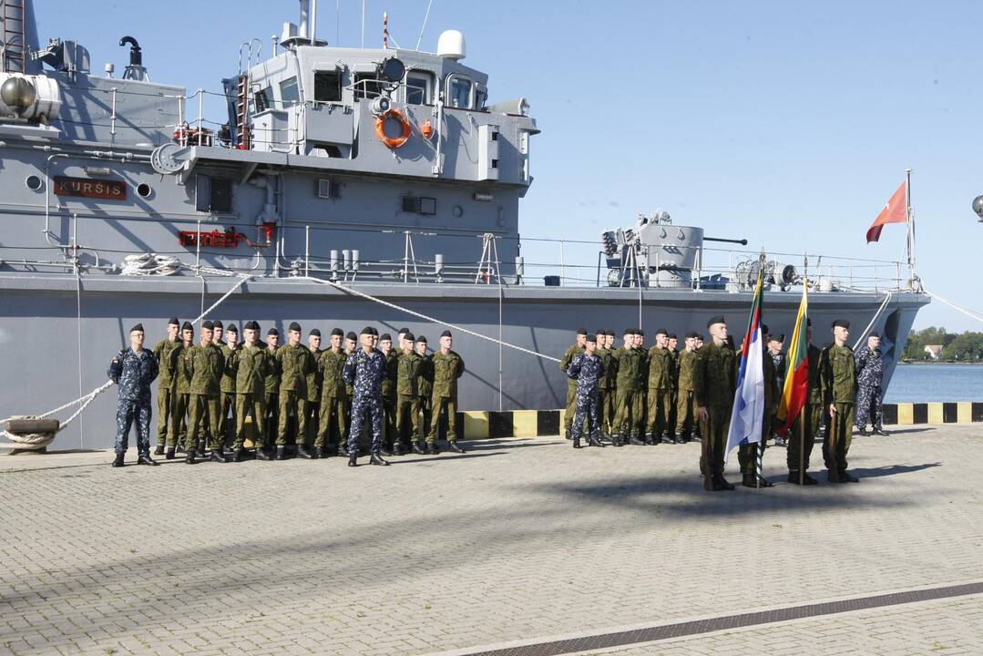 Šauktinių karių išlydėjimo į atsargą ceremonija