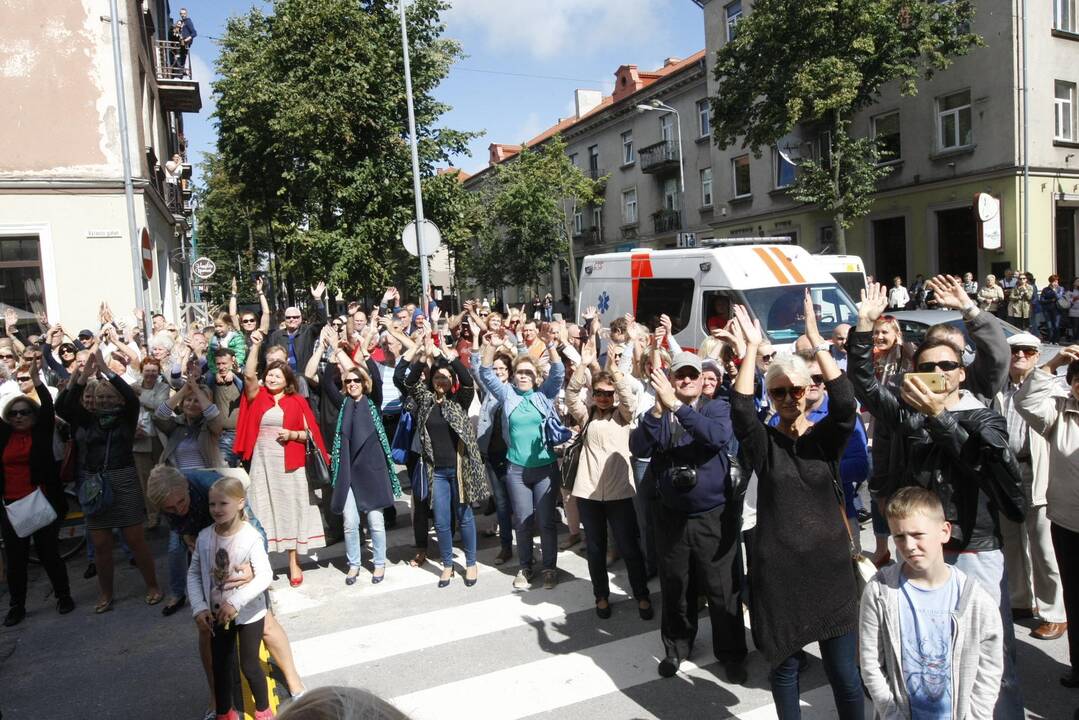 Olimpinė bronza parvežta į Klaipėdą