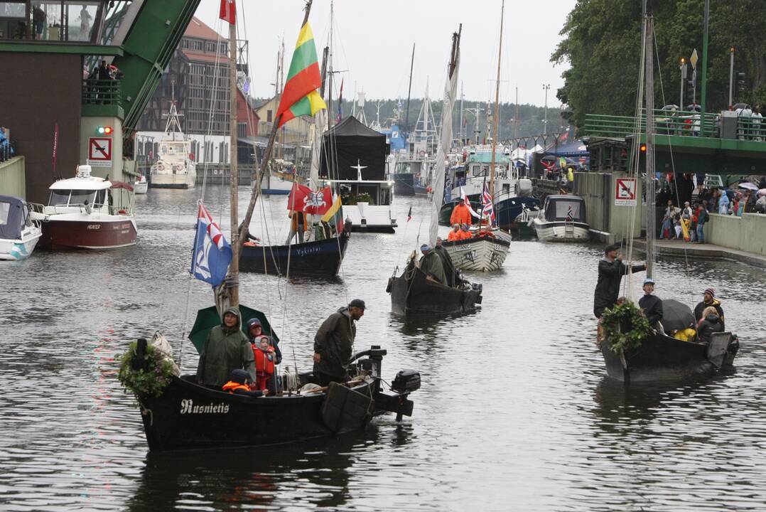 Tradicinių ir istorinių laivų paradas „Dangės flotilė“