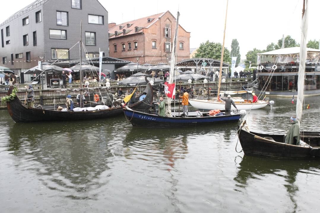 Tradicinių ir istorinių laivų paradas „Dangės flotilė“