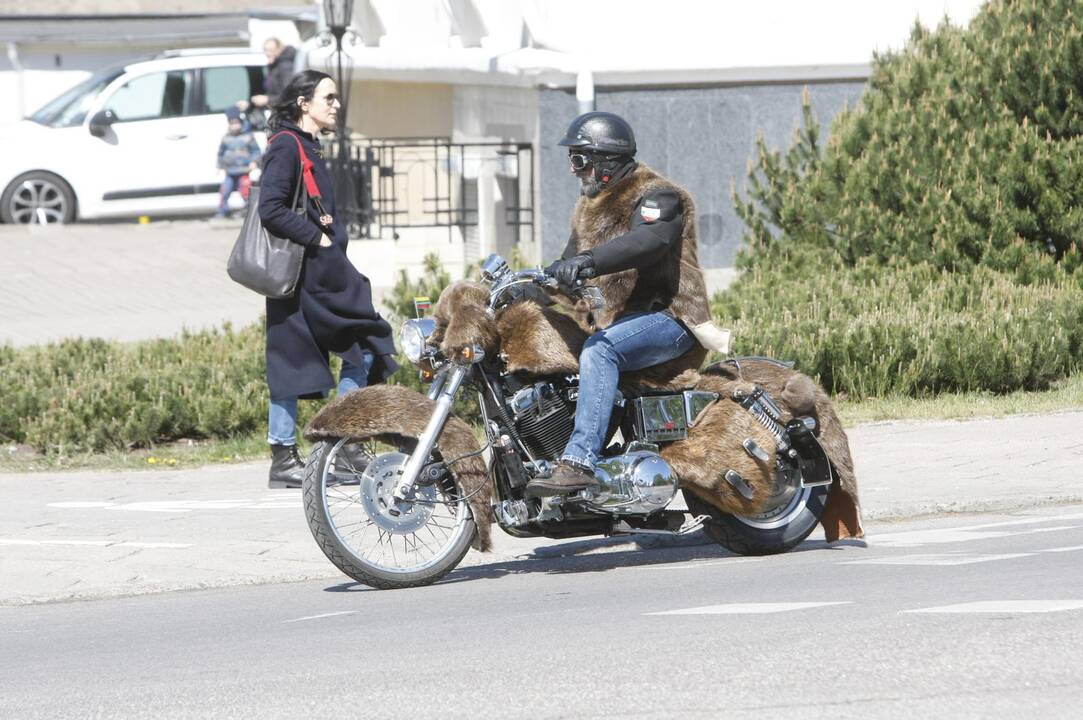 Baikerių sezono atidarymas Klaipėdoje