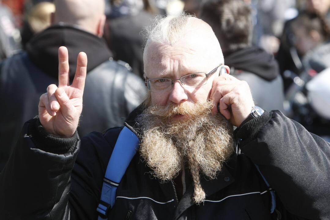 Baikerių sezono atidarymas Klaipėdoje