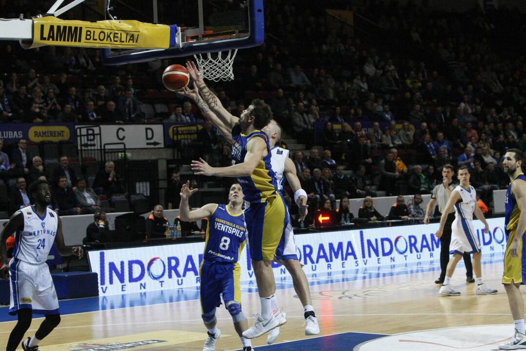 FIBA Čempionų lyga: „Neptūnas“ – „Venspilis“