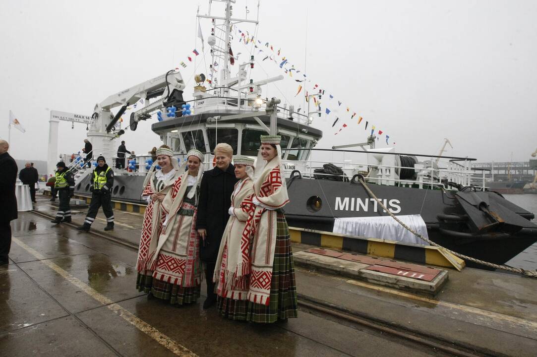 Laivas „Mintis“ atveria Lietuvai jūros tyrimų erdvę