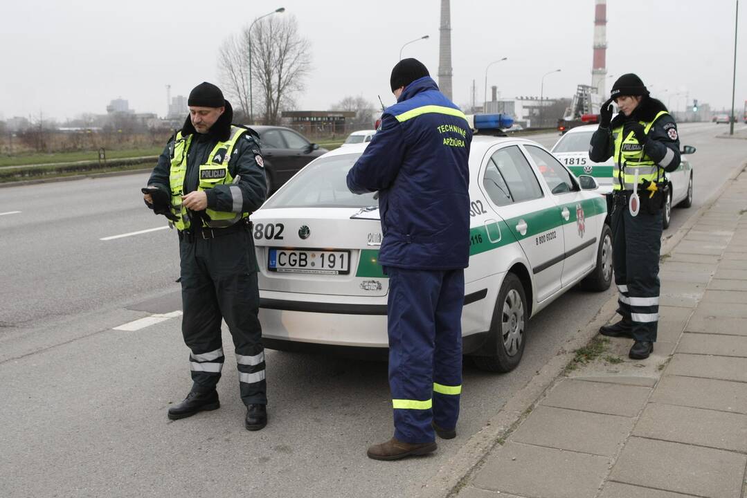 Policijos reidas Klaipėdoje