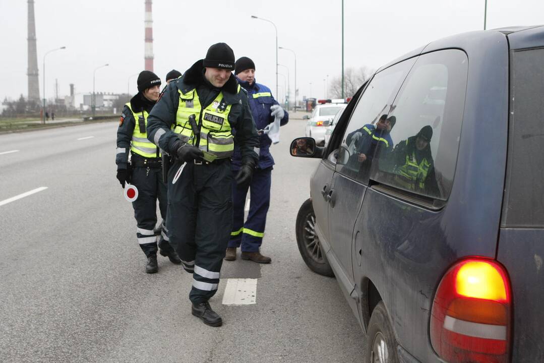 Policijos reidas Klaipėdoje