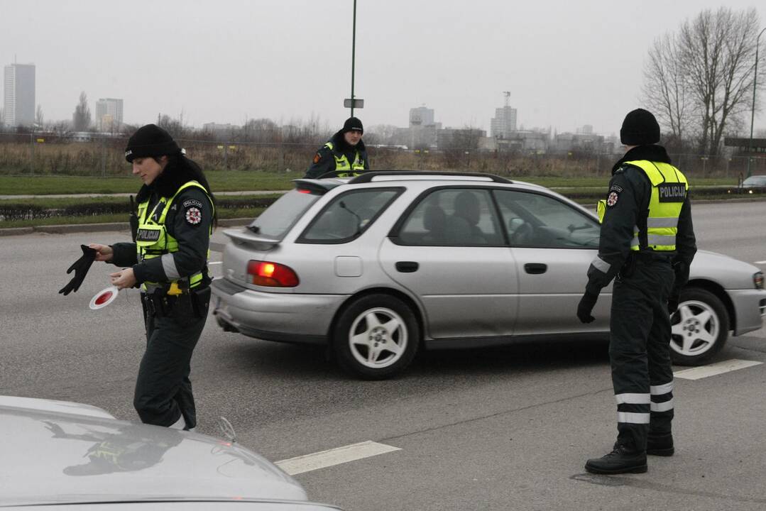 Policijos reidas Klaipėdoje