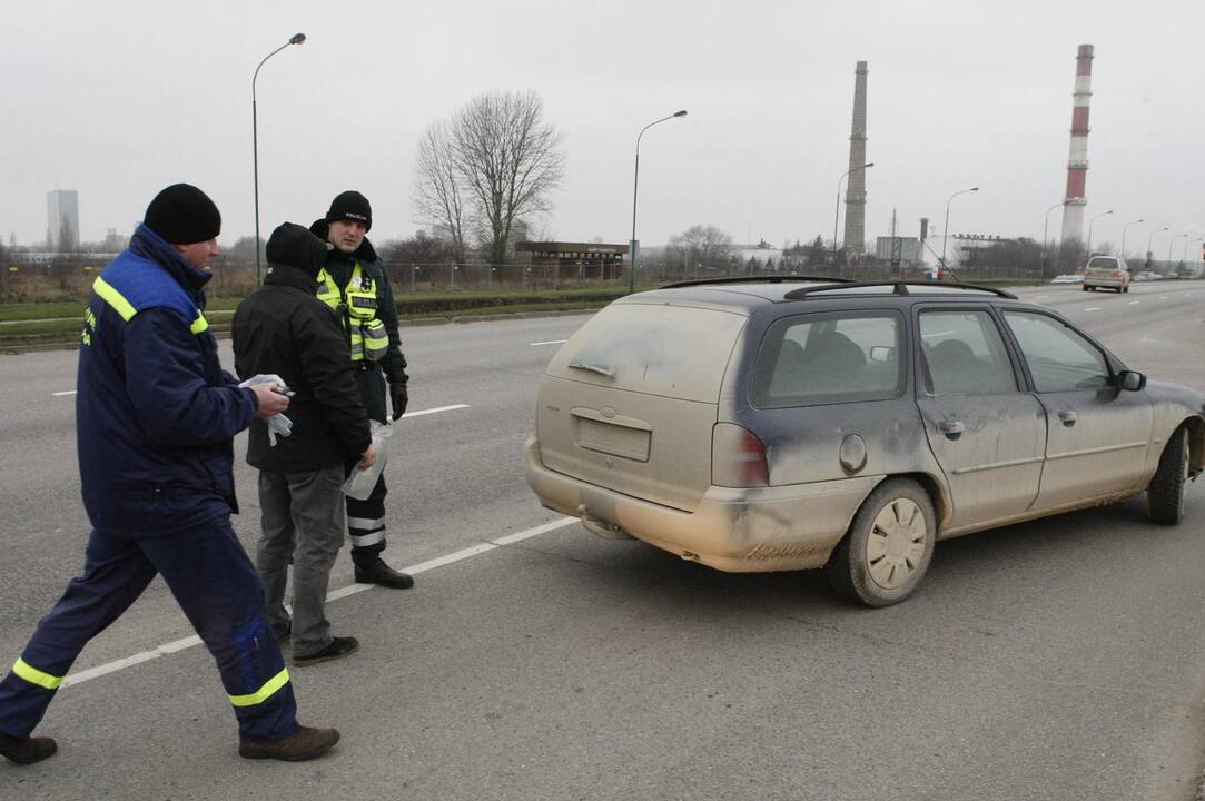 Policijos reidas Klaipėdoje