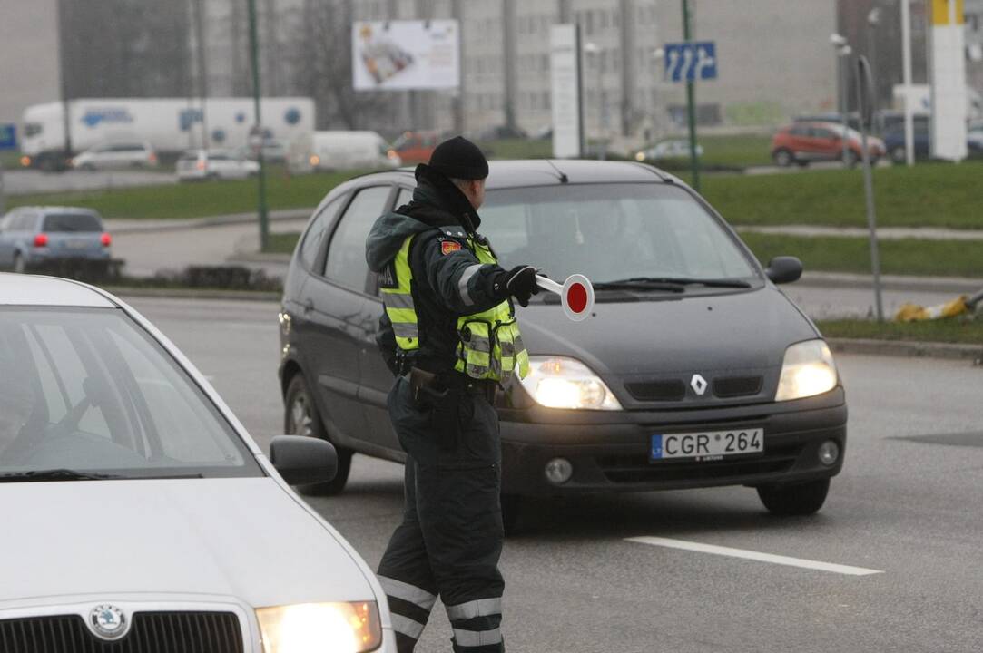 Policijos reidas Klaipėdoje