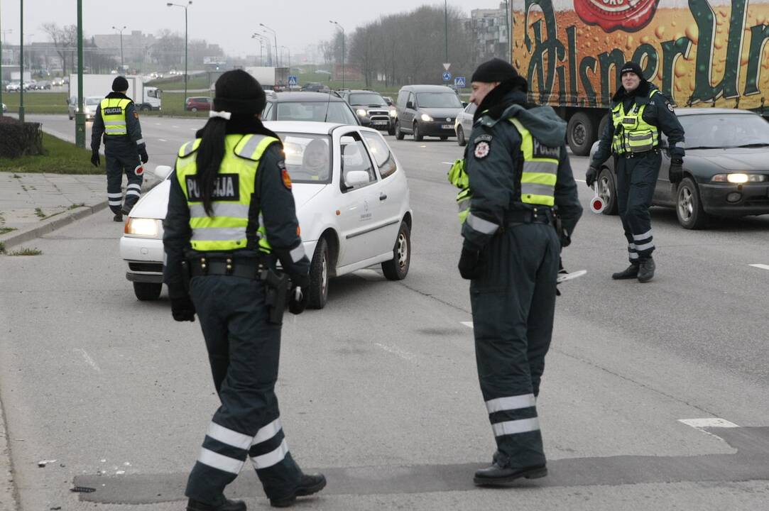 Policijos reidas Klaipėdoje