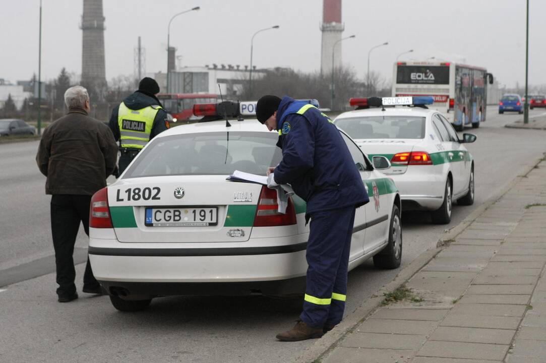 Policijos reidas Klaipėdoje